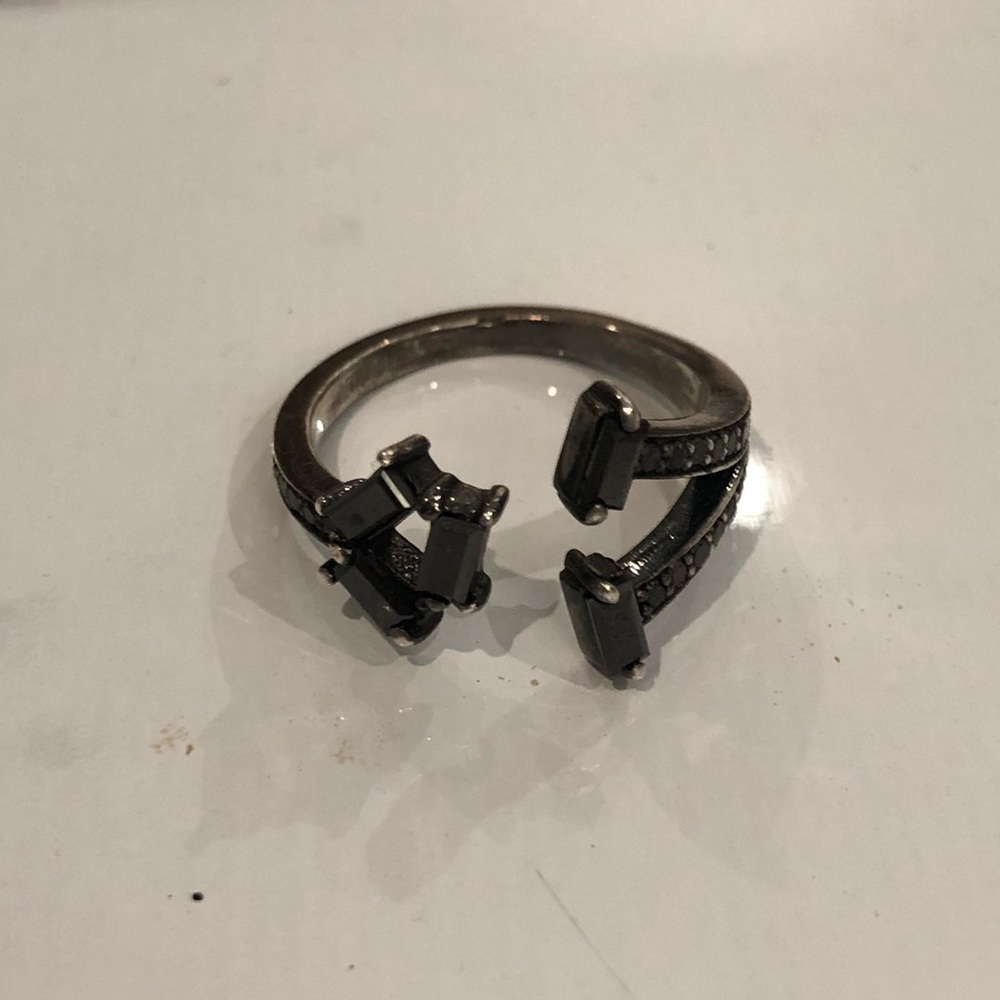 Versani Black Diamond Ring